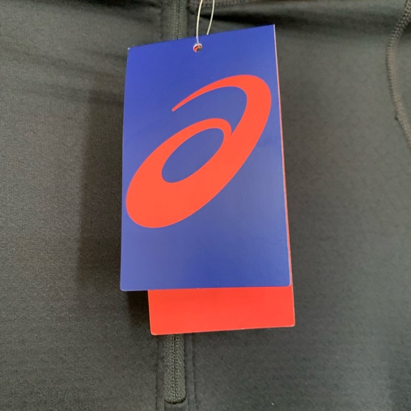 ASICS Aztecs Thermopolis Winter 1/2 Zip Performance Jacket Women's Sz M Black. - Picture 6 of 8